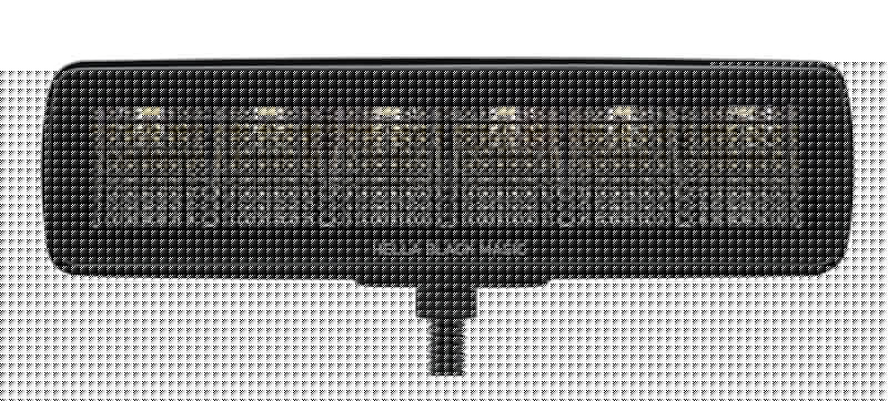 Hella Universal Black Magic 6 L.E.D. Mini Light Bar - Flood Beam HELLA358176201