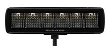 Load image into Gallery viewer, Hella Universal Black Magic 6 L.E.D. Mini Light Bar - Flood Beam HELLA358176201