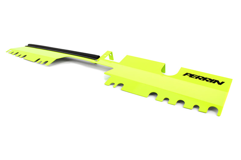 PERRIN 15-21 Subaru WRX/STI Radiator Shroud (With/Without OEM Intake Scoop) - Neon Yellow PERPSP-ENG-512NY