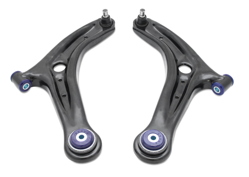 SuperPro 14-19 Ford Fiesta ST Front Lower Control Arm Set w/ Preinstalled SuperPro Bushings SPRTRC1046