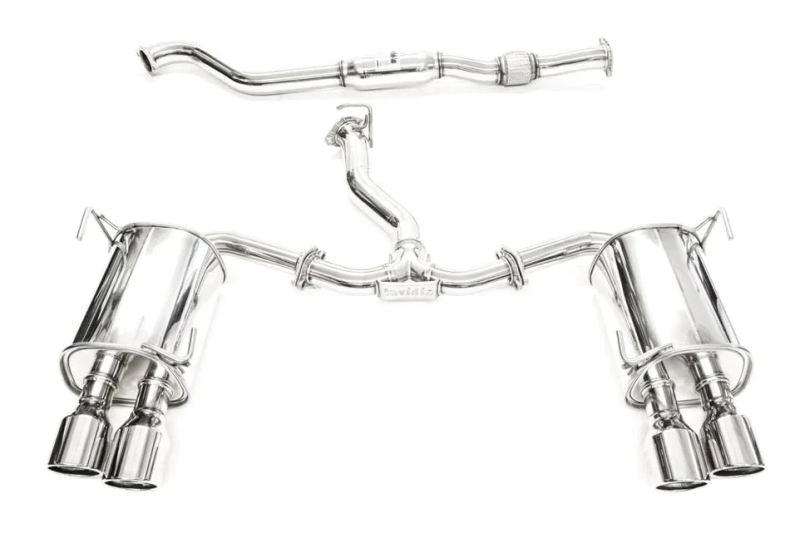 Invidia 2022+ Subaru WRX Q300 Rolled Stainless Steel Tip Cat-Back Exhaust INVHS22WRXG3S