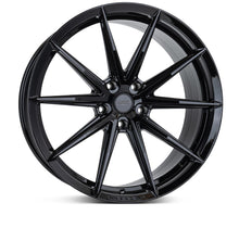 Load image into Gallery viewer, Vossen HFX-2 22x10.5 / 5x112 / ET25 / Deep Face / 66.5 - Gloss Black Wheel VOSHFX2-2M49