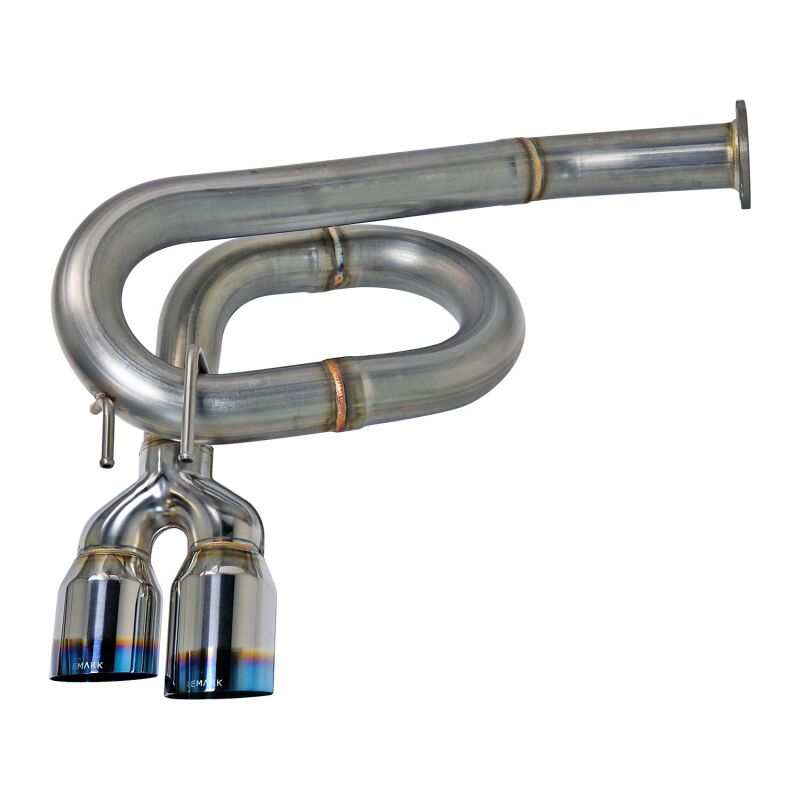 Remark 2022+ Honda Civic Sport Hatchback FL2 (Link Loop) Catback Exhaust Burnt Stainless Steel Tip REMRK-C4063H-10T