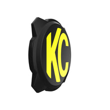 Load image into Gallery viewer, KC HiLiTES 6in. Hard Cover for Gravity Pro6 LED Lights (Single) - Black w/Yellow KC Logo KCL5111