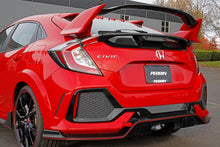 Load image into Gallery viewer, PERRIN 17-21 Honda Civic Si/Type R/Touring/Hatchback Tow Hook Kit Rear - Red PERPHP-BDY-251RD