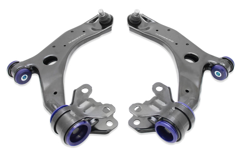 SuperPro 10-14 Mazda3 Front Lower Control Arm Set W/ Sp Bushings SPRTRC1051