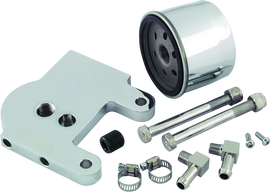 Bikers Choice 76-99 4 Speed Big Twin & Softail Oil Filter & Voltage Regulator Mounting Kit