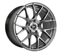 Enkei Raijin 18x8.5 45mm Offset 5x100 Bolt Pattern 72.6 Bore Diameter Hyper Silver Wheel ENK467-885-8045HS