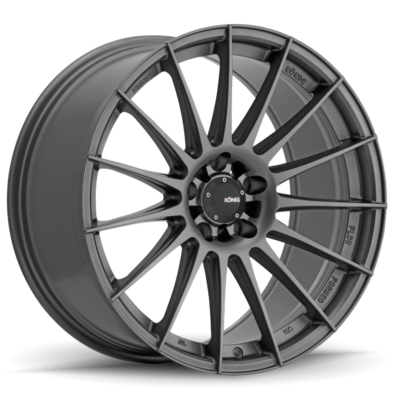 Konig Rennform 18x8 5x112 ET45 Matte Grey KNGRF8851245G