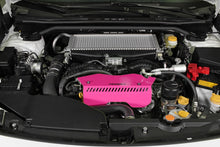 Load image into Gallery viewer, PERRIN 22-25 Subaru WRX Pulley Cover - Hyper Pink (TALL - For Use w/o PERRIN AOS) PERPSP-ENG-153HP