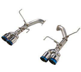 Remark 2022+ Subaru WRX (VB) 3.5in Axleback Exhaust w/ Burnt Stainless Single Wall Tip REMRO-TTVB-S