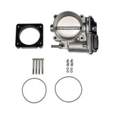 Big Bore 76mm Throttle Body & Black Adapter for STI PW Intake Manifolds Black  -  IAG Performance IAG-AFD-2028BK