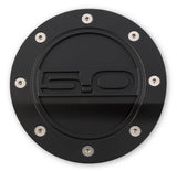 Comp Series Fuel Door; All Black; 5.0 Logo; - Drake Muscle FR3Z-6640526-5A