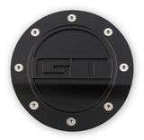 Comp Series Fuel Door; Black; GT Logo; - Drake Muscle FR3Z-6640526-GA