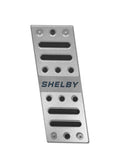 Dead Pedal Cover; Shelby Logo; - Drake Muscle FS3Z-6112020-BL