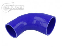 Load image into Gallery viewer, BOOST Products Silicone Reducer Elbow 90 Degrees, 3" - 2-1/2" ID, Blue