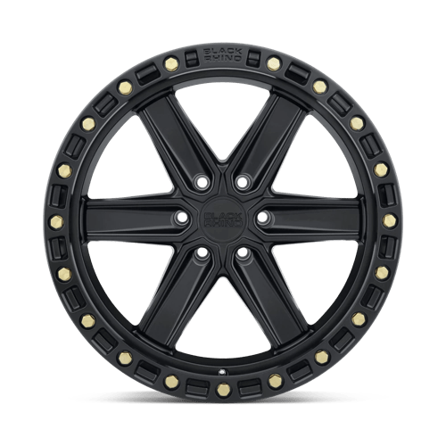 BR HENDSN 17X9 6X132 +12 74.5 M-BLK BRAS