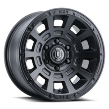 Load image into Gallery viewer, icon-alloys-thrust-wheel-6lug-satin-black-black-17x8-5-1000.jpg