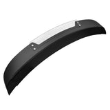 Wicker Bill Style Spoiler; Lexan Blade; Satin Black Finish; - Drake Muscle JR3B-6344210-A