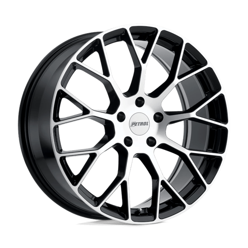 PE P2B 17X8 5X120 76 G-BLK MACH +35
