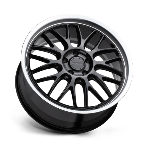 PE P4C 20X8.5 5X112 66 G-BLK MACH +40