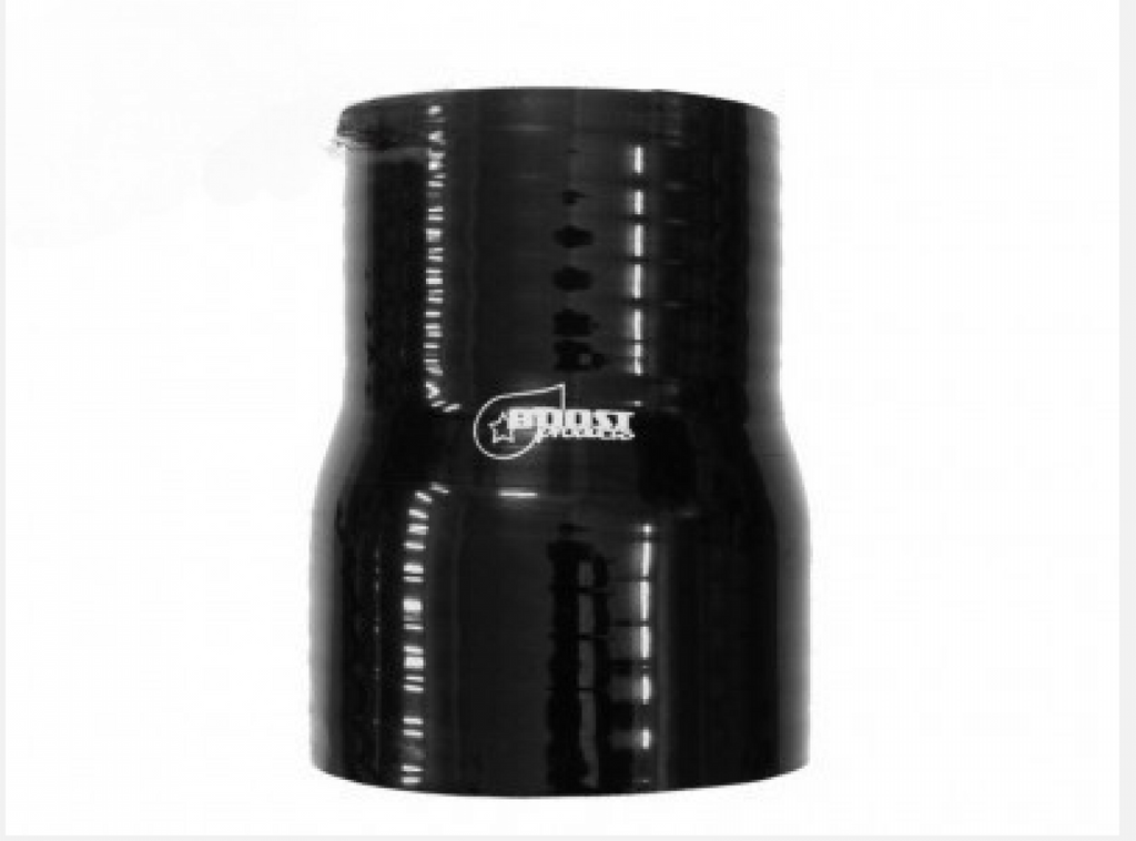 BOOST Products Silicone Reducer Coupler, 2-1/2" - 2-1/4" ID, Black