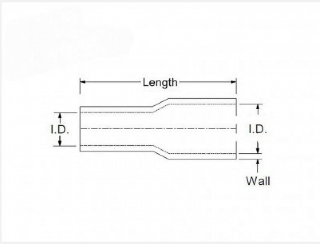 BOOST Products Silicone Reducer Coupler, 2-9/16 - 2-3/8" ID, Black