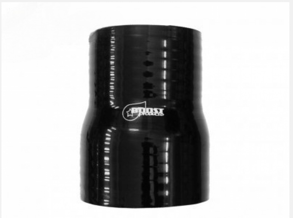 BOOST Products Silicone Reducer Coupler, 2-9/16 - 2-3/8" ID, Black
