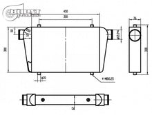 Load image into Gallery viewer, BOOST Products Competition Intercooler 650HP 18" x 12" x 3" with 2.5" I/O OD
