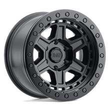 Load image into Gallery viewer, BR RENO 17X9 6X135 +0 87 M-BLK BRASS HW