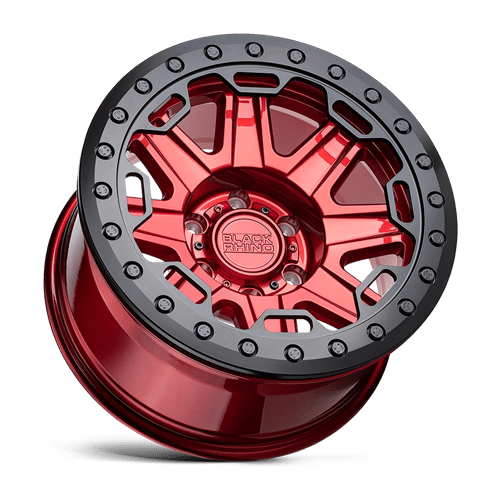 BR RIFT BL 17X8.5 6X135 +0 87 CDY RED BK