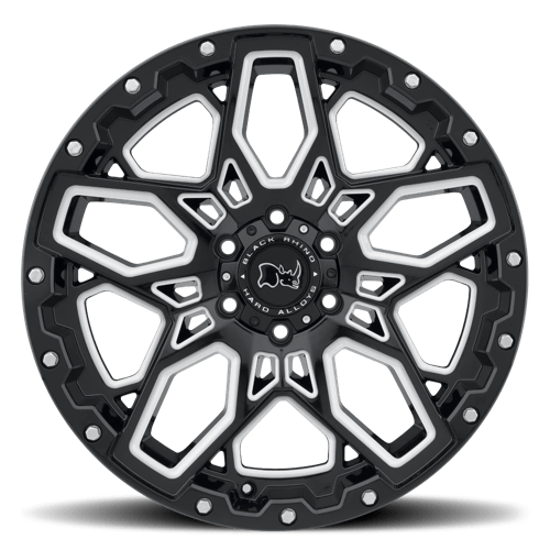 BR SHRA 20X9.5 5X150 +12 110 G-BLK MLD