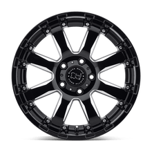 Load image into Gallery viewer, BR SIERA 22X11.5 8X180 -44 125 G-BLK MLD