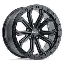 Load image into Gallery viewer, BR TRABUCO 17X8 5X114 +30 76 M-BLK BLK