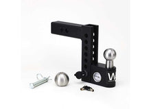 Load image into Gallery viewer, Aero Hitch Adjustable Trailer Ball Mount 6&quot; Drop Hitch, 2&quot; Receiver - Weigh Safe AWS6-2