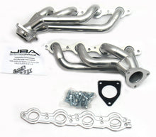 Load image into Gallery viewer, JBA Cat4Ward Headers for 02-13 GM 4.8/5.3L, 07-19 6.0/6.2 Silver. EPA &amp; CARB legal in 50 states.