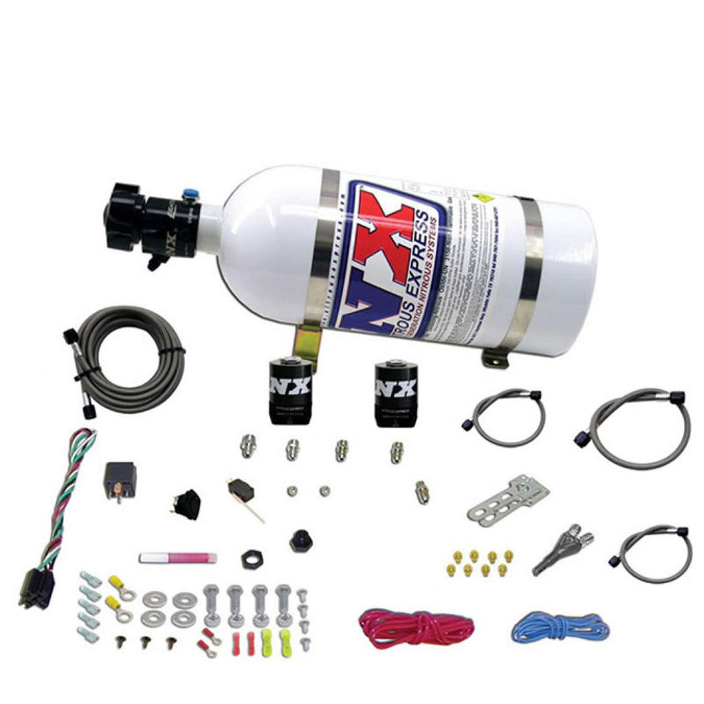 Nitrous Express All Ford Efi Single Nozzle System (35-50-75-100-150 Hp) With 10Lb Bottle