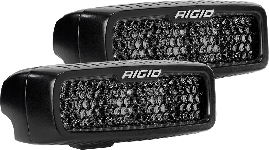 RIGID Industries 905513BLK RIGID SR-Q Series PRO Midnight Edition, Spot Diffused, Surface Mount, Pair