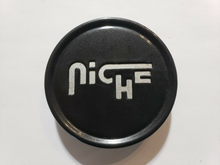 Load image into Gallery viewer, NICHE 2.70" FLAT CAP-GL-BLK SILVER LOGO