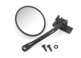 Quick Release Mirror Relocation Kit, Black; 97-18 Jeep Wrangler - Rugged Ridge 11025.10