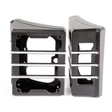 Elite Guard Kit, Tail Light, Brushed Black; 07-18 Jeep Wrangler JK - Rugged Ridge 11226.04