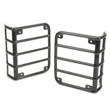 Euro Guard Kit, Tail Light, Textured Black; 07-18 Jeep Wrangler JK - Rugged Ridge 11226.11