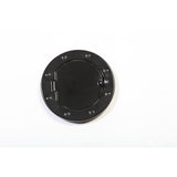 Rugged Ridge Gas Cap Door, Non-Locking, Black; 07-18 Jeep Wrangler JK