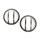 Elite Pivotal Headlight Euro Gard Blk 07-18 Jeep - Rugged Ridge 11230.13