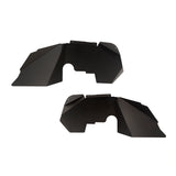 Rugged Ridge Aluminum Inner Fender Liners; Black; 07-18 Jeep Wrangler JK