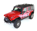 Sherpa Roof Rack; 07-18 Jeep Wrangler JKU, 4 Door - Rugged Ridge 11703.02