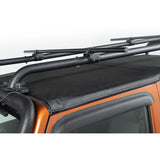 Sherpa Roof Rack Crossbars, Round, 56.5 inches; 07-18 Jeep Wrangler JK - Rugged Ridge 11703.11