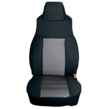 Neoprene seat cover, Rugged Ridge, fronts (pair), gray, 91-95 Wrangler - Rugged Ridge 13211.09