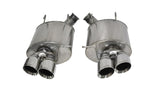 3.0in. Axle-Back Dual Rear Exit with Twin 4.0in. Polished Pro-Series Tips - Corsa Performance 14321