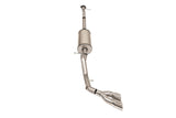 3.0in. Cat-Back Single Side Exit with Twin 4.0in. Polished Pro-Series Tips - Corsa Performance 14919